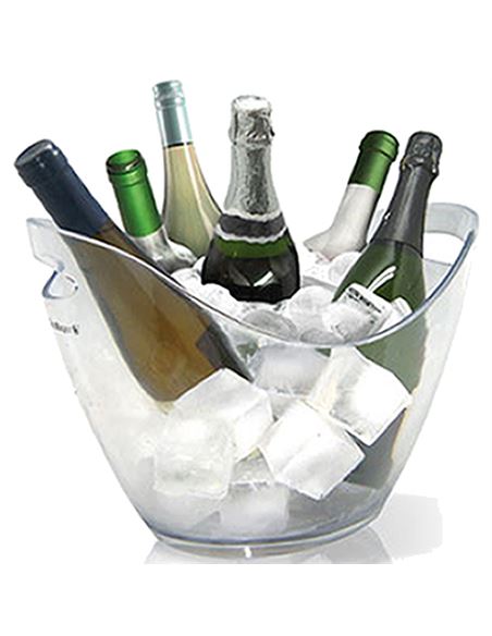 Cubitera transparente 2 botellas - Cubitera_Transparente_6_botellas