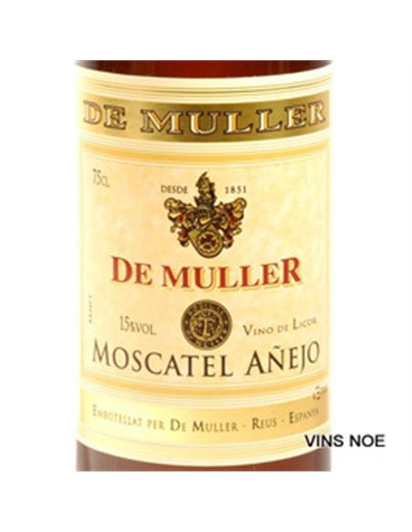 De Muller Moscatel Añejo - DE MULLER MOSCATELL-E
