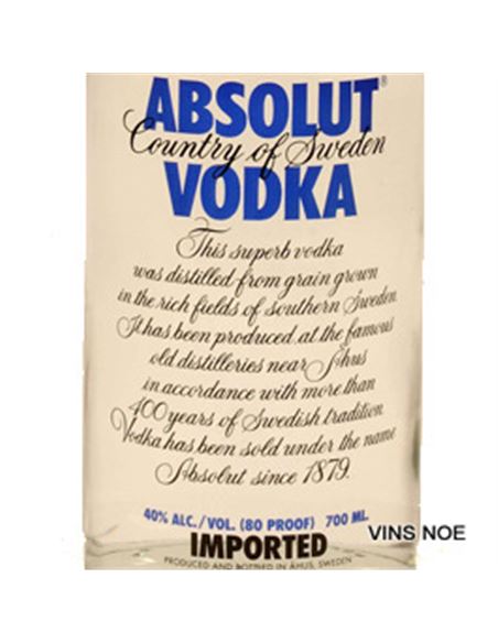 Absolut Vodka - ABSOLUT-E