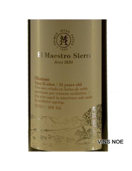 Maestro Sierra Oloroso 15 a. (seco) - MAESTRO_SIERRA_OLOROSO_15_AÑOS-E