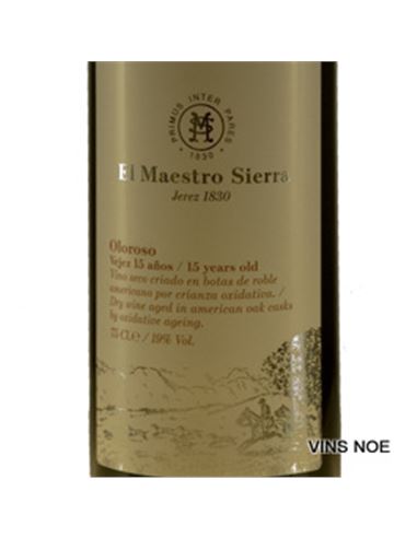 Maestro Sierra Oloroso 15 a. (37,5 cl.) - MAESTRO_SIERRA_OLOROSO_15_AÑOS-E