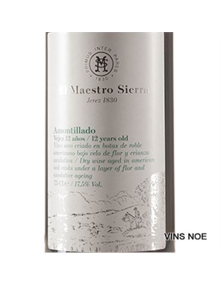 Amontillado Sup. 12 a. Maestro Sierra (muy seco) - MAESTRO_SIERRA_AMONTILLADO_SUPERIOR_12_AÑOS_(MUY SECO)-E