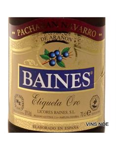 Patxaran Baines Etiqueta Oro - BAINES ETIQUETA ORO 2
