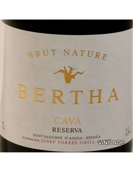 Bertha Reserva Brut Nature - BERTHA. RESERVA BRUT NATURE-E