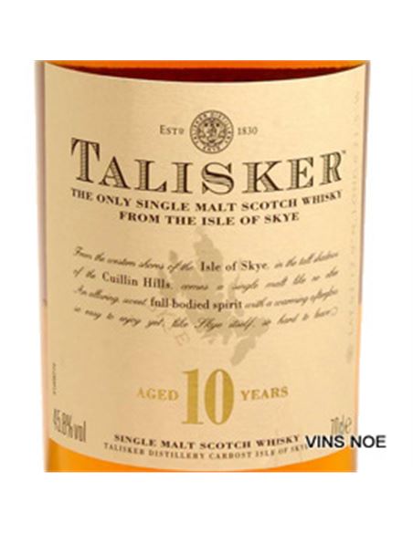Talisker 10 Years Old - TALISKER 10 YEARS OLD-E