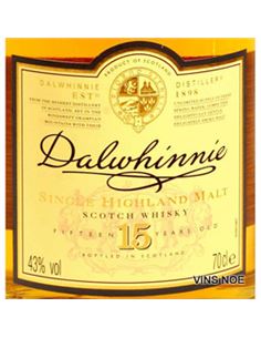 Dalwhinnie 15 Years Old - DALWHINNIE 15 YEARS OLD 2