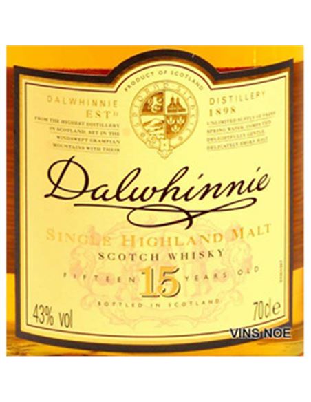Dalwhinnie 15 Years Old - DALWHINNIE 15 YEARS OLD-E