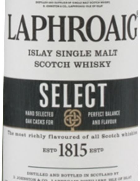 Laphroaig Select Single Malt - Select_Laphroaig_etiqueta