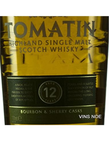 Tullibardine moscatel finish 55,5º - Tomatin_12_Bourbon_Sherry_Cask-E