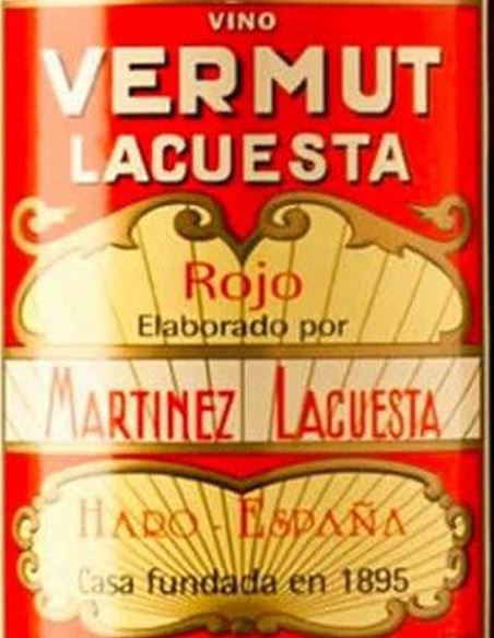 Vermouth Martínez Lacuesta Rojo - VermutLacuest_VinsNoe_etiqueta