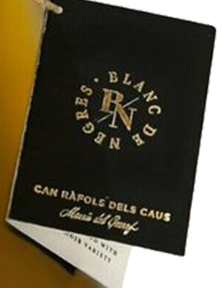 Gran Caus Blanc de Negres Nature - CanRafoldBlancdenegres_VinsNoe_etiqueta