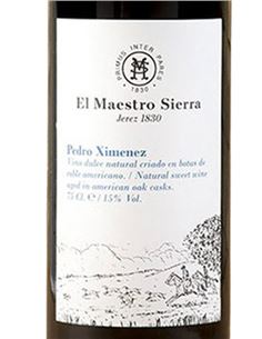 Maestro Sierra Pedro Ximenez (muy dulce) - ElMaestroSierra_VinsNoe 2