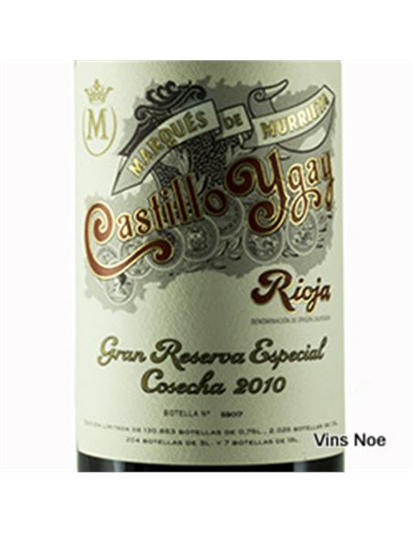 Castillo Ygay Gran Reserva Especial 2010 - Castillo_Ygay_gran_reserva_especial_2010-E