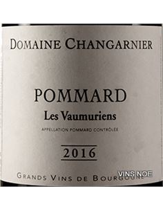 Changarnier Pommard Vaumuriens Haut 2019 - CHANGARNIER_POMMARD_VAUMURIENS_HAUT 2