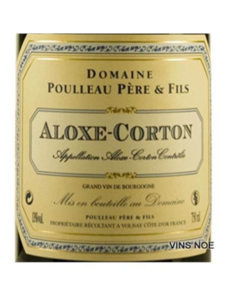 Poulleau. Aloxe-Corton 2018 - DOM_POULLEAU _ALOXE-CORTON-E