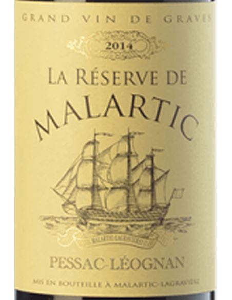 La Reserve de Malartic 2016 - Malartic_VinsNoe_etiqueta