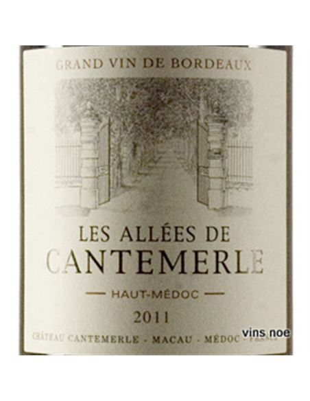 Les Allées de Cantemerle 2ème vin - LES_ALLÉES_DE_CANTEMERLE-E