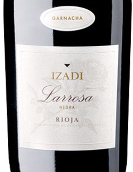 Izadi Larrosa Negra - LizadiLarrosa_VinsNoe_etiqueta