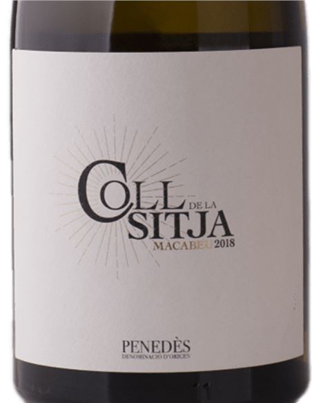 Coll de la Sitja Blanc 2018 - Colldesitja_VinsNoe_etiqueta