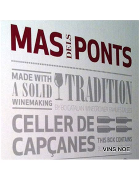 Mas dels Ponts (300 cl) - MAS DELS PONS BAG IN BOX-E