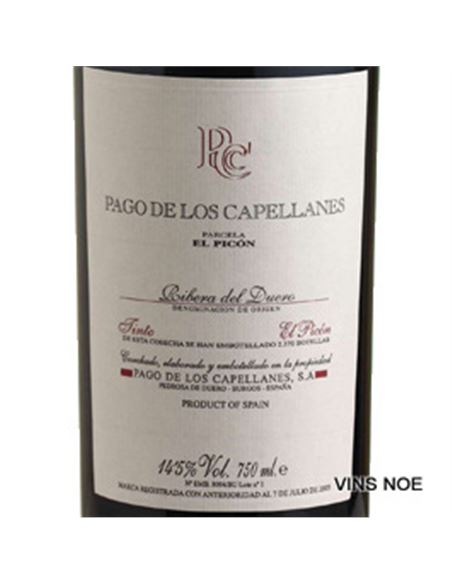 Pago Capellanes Parcela El Picon 2015 - PAGO DE LOS CAPELLANES PARCELA EL PICON -E