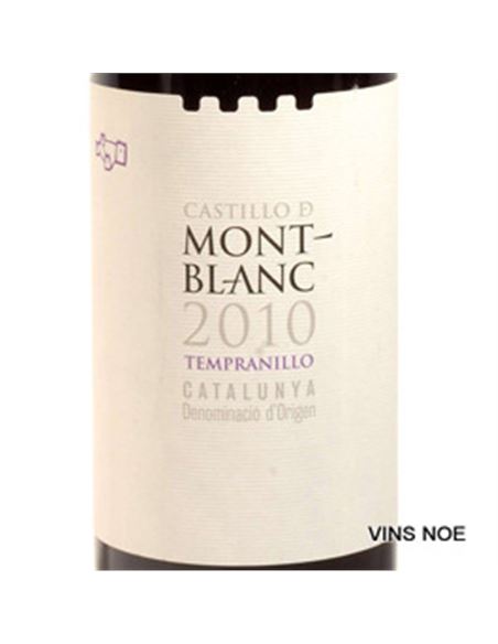 Clos Montblanc Castell Tempranillo - CASTILLO DE  MONTBLANC TEMPRANILLO-E