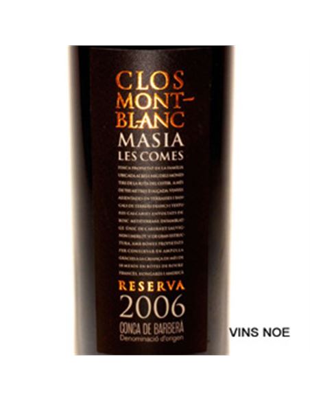 Clos Montblanc Masia les Comes - CLOS MONTBLANC_MASIA LES COMES-E