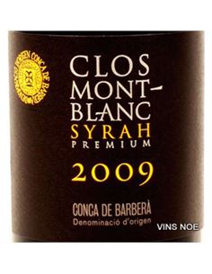 Clos Montblanc Unic Syrah 2017 - CLOS MONTBLANC. SYRAH 2