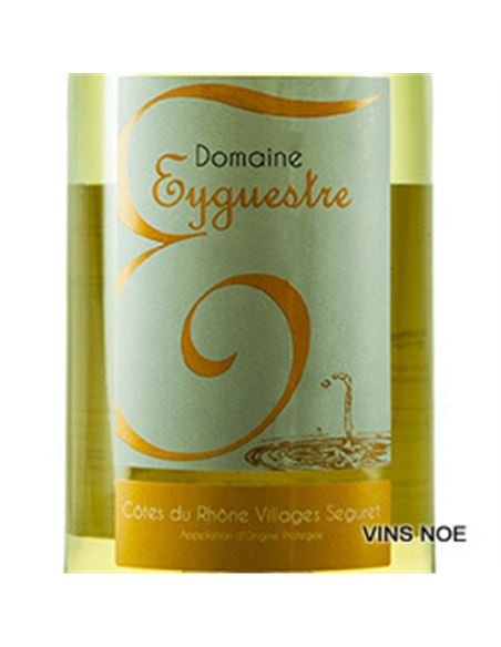 Dom. Eyguestre Blanc Côtes du Rhône Villages Seguret - Dom_Eyguestre_Seguret_Blanc_E
