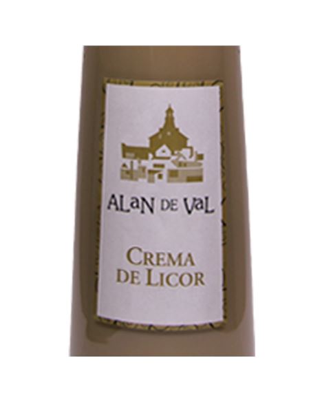 Alan de Val Crema de Orujo - AlandelVal_Cremadelicor-etiqueta