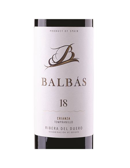 Balbás Crianza 18 meses - Vino_Balbas-18_VinsNoe_etiqueta