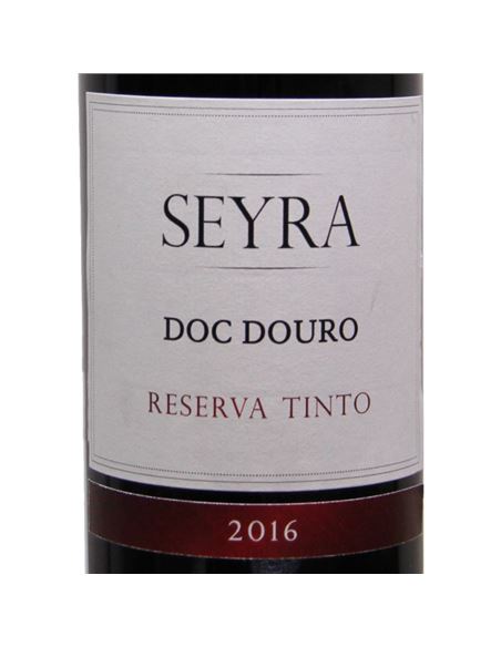 Seyra Douro Reserva 2016 - Seyra Reserva Douro 2016_etiqueta