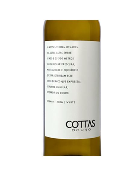 Cottas Douro Branco - Cottas Branco 2020_etiqueta