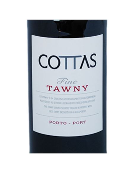 Quinta de Cottas Tawny - Cottas_Tawney_porto_etiqueta
