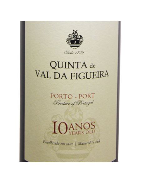 Quinta Val da Figueira 10 A. - Quinta Val da Figueira  10 anos_etiqueta