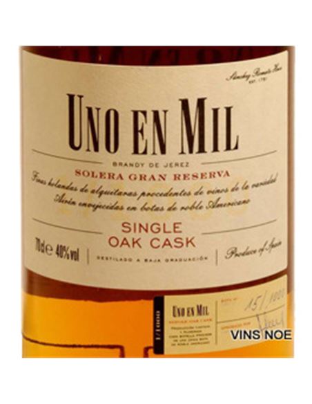 Uno en Mil Single Barrel - UNO EN MIL. SINGLE BARREL-E