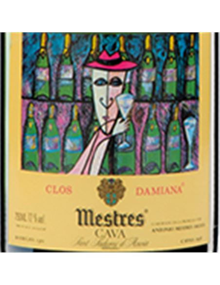 Mestres Clos Damiana 2007 - Mestres Brut Nature Gran Reserva Clos Damiana larga crianza 2004-E