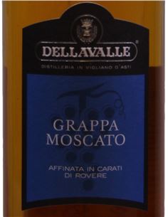 Lavalle moscato riserva - Dellavale_GrappaMoscato_VinsNoe_etiqueta