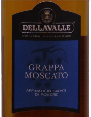 Lavalle moscato riserva - Dellavale_GrappaMoscato_VinsNoe_etiqueta