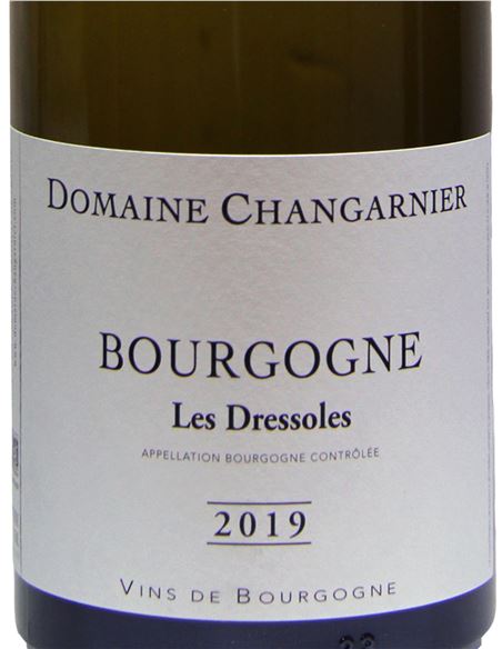 Changarnier Bourgogne Blanc les Dressoles 2019 - LesDressoles_Etiqueta_VinsNoe