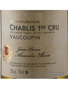 Ellevin. Chablis 1er. Cru Vaucoupin 2019 - CHABLIS 1ER. CRU VAUCOUPIN 2