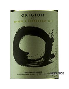 Origium Macabeo Chardonnay - Origium_bianc 2